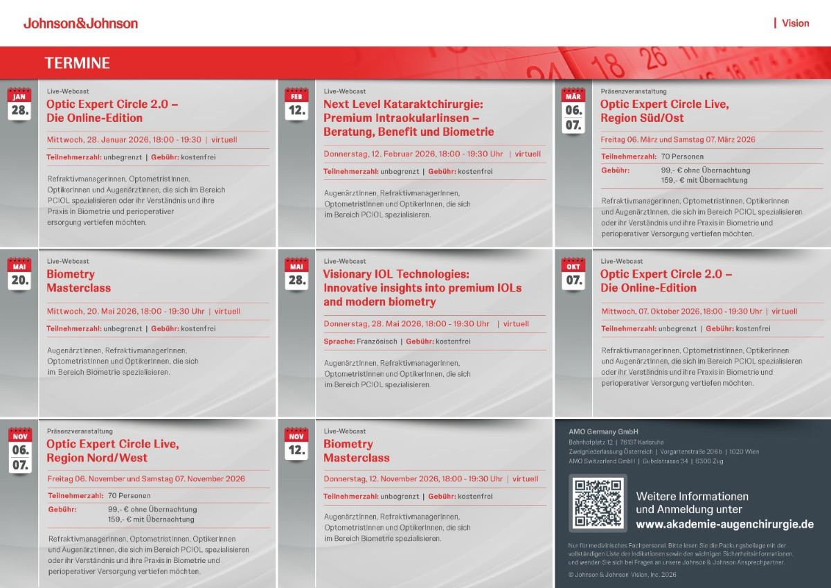 Termine 2026 Termine 2026